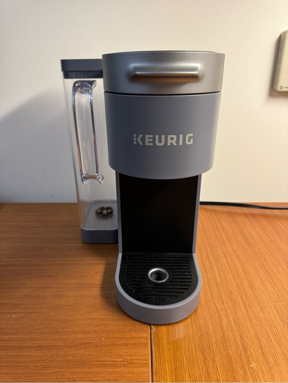 Keurig Compact Single-Serve Brewer in Gray and Silver